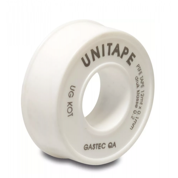 Profec PTFE afdichtingstape - teflontape - 12 meter x 012 mm - Gastec-keur