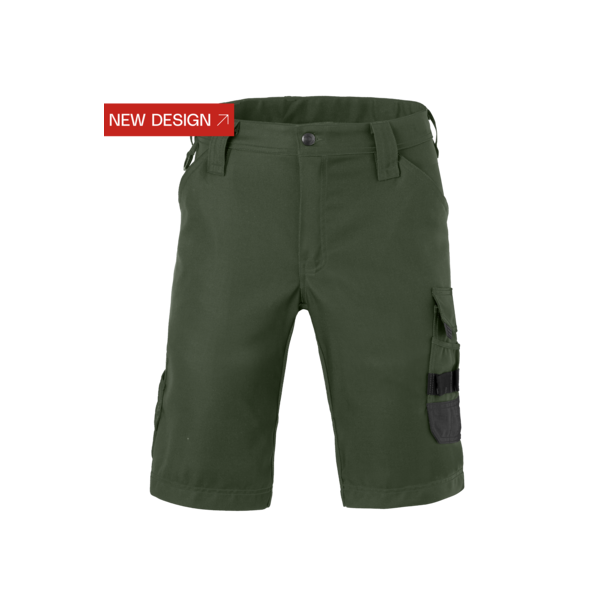 Havep 80241 Werkbroek bermuda Attitude - heren - bosbouw groen / charcoal grijs