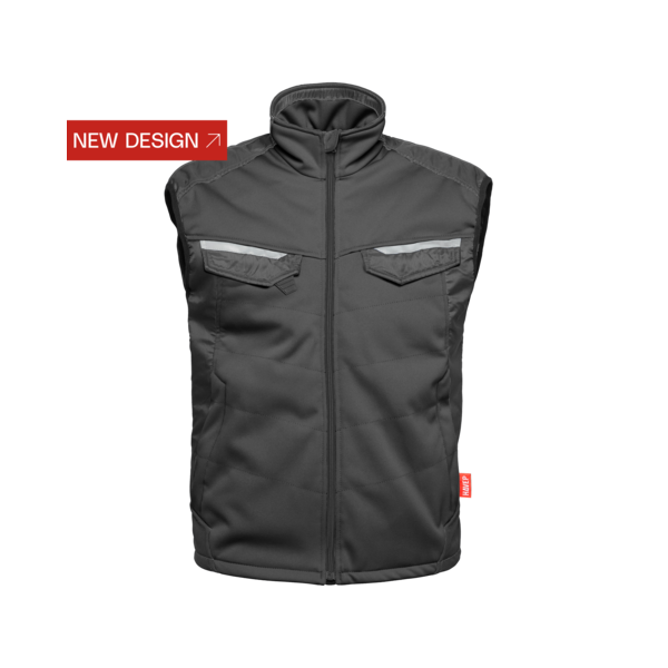 Havep 50184 Softshell bodywarmer - heren - Charcoal grijs