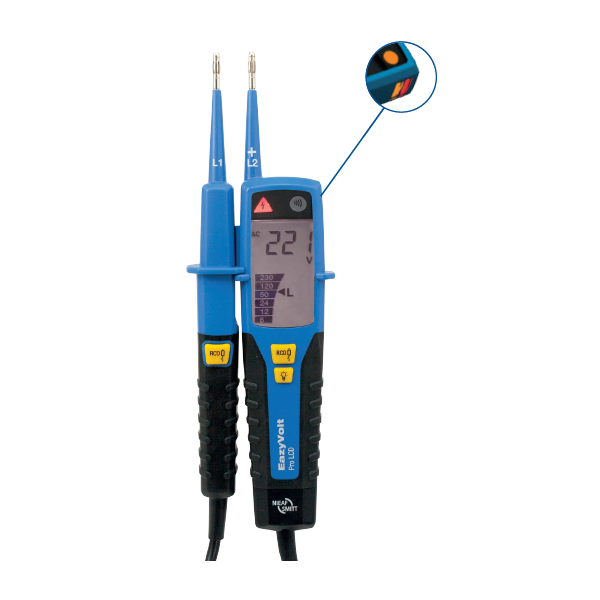 Nieaf-Smitt EazyVolt Pro LCD Spanningtester - 2-polig - 626002060