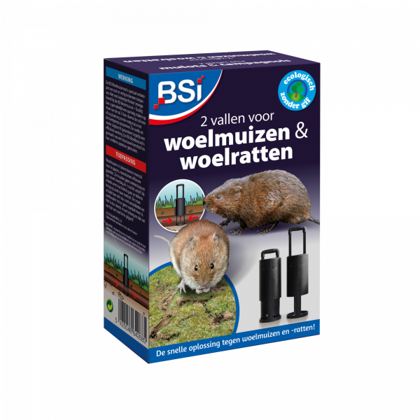 BSI Woelmuizen & woelratten val - 2 stuks - 64268