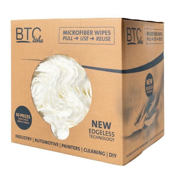 BTC line Microfiber wipes - box á 50 stuks - 3000023