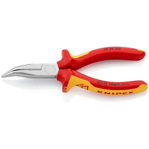 Knipex 25 26 160 Radiotang VDE - 160 mm - 1000V - gepolijste kop