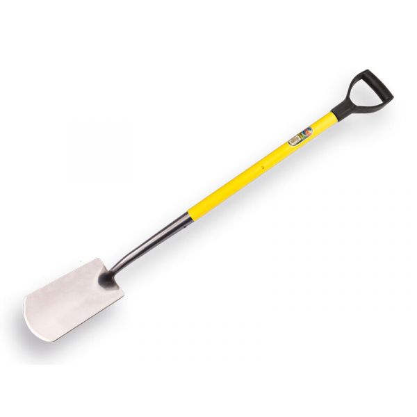 Atlas Kabelspade met fiberglassteel - D-greep - gepolijst - 811025