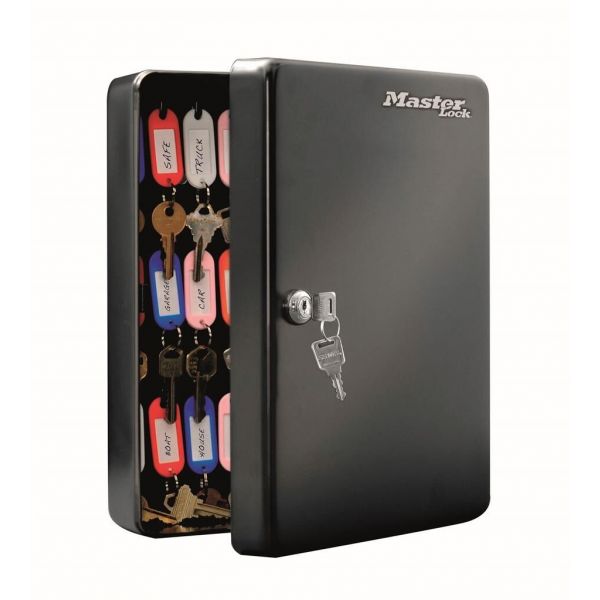 Masterlock KB-50ML Sleutelkastje met 50 hangers - zwart staal