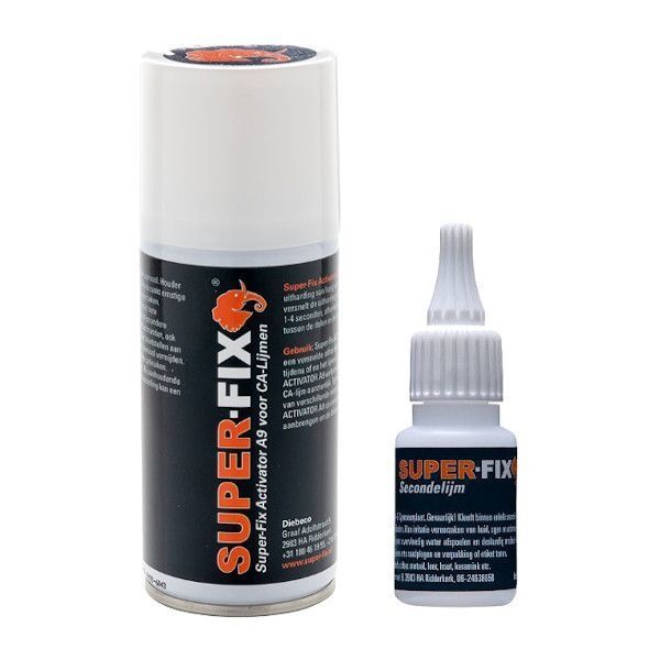 Super-Fix Activator A9 + 20 gram lijm - 150 ml - 1601012