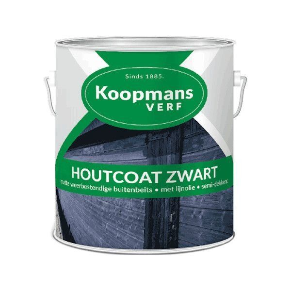 Koopmans Houtcoat zwart - 2,5 Liter - 9003019