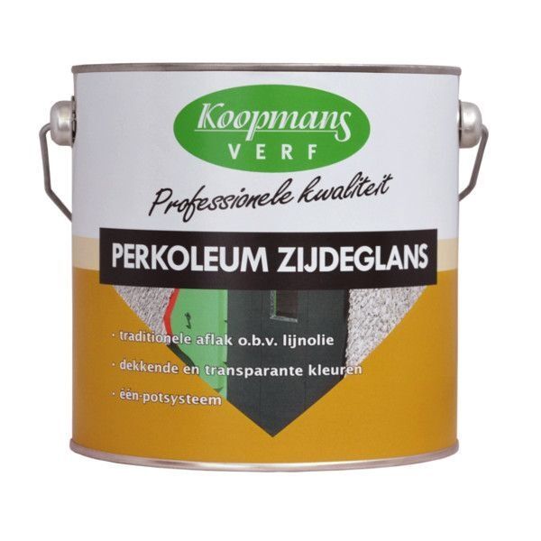 Koopmans Perkoleum zijdeglans blank UV transparant - 2,5 Liter