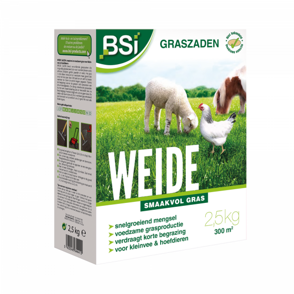 BSI Graszaad weide - smaakvol gras - 2,5kg - 64441