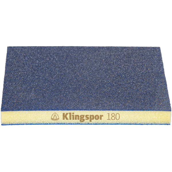 Klingspor SW 501 TR Schuurspons - 123x96x12,5 mm - korrel 180 - 351574