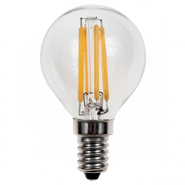 Glow LED Filament kogel - 5W-40W - E14 - 2700K G45 470LM - dimbaar