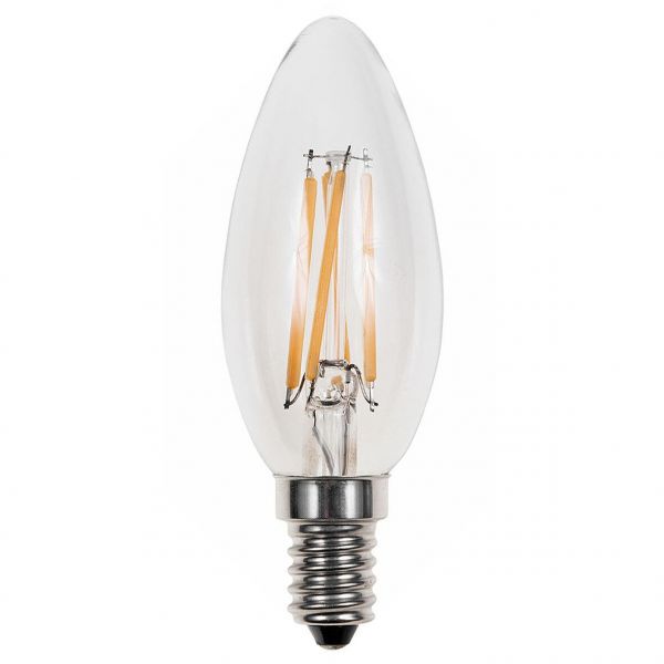 Glow LED Filament kaars - 4W-40W - E14 - 2700K G35 470LM - niet dimbaar