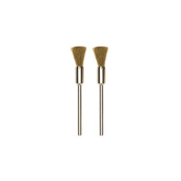 Proxxon Penseelborstel messing - Ø8 mm - 2 stuks - 28 961