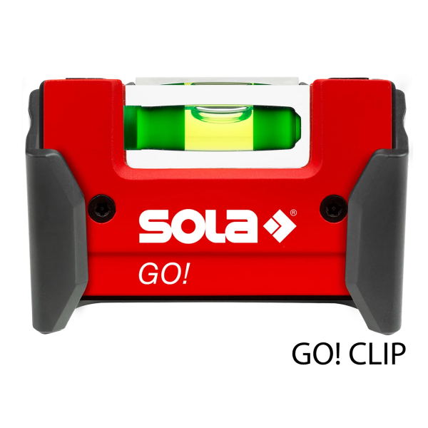 Sola GO! CLIP mini waterpas - 75x21x42 mm - 01620201