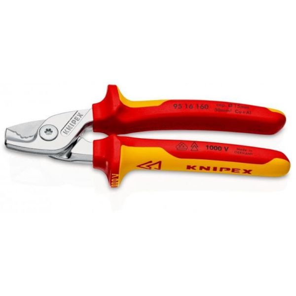 Knipex 95 16 160 StepCut Kabelschaar VDE - 160 mm - 1000V