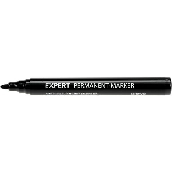 Expert Permanent markeerstift - zwart - 1,5-3 mm - 8411010