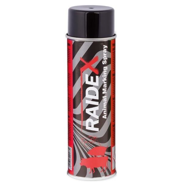 Raidex Merkspray voor varkens en rundvee - rood - 500 ml