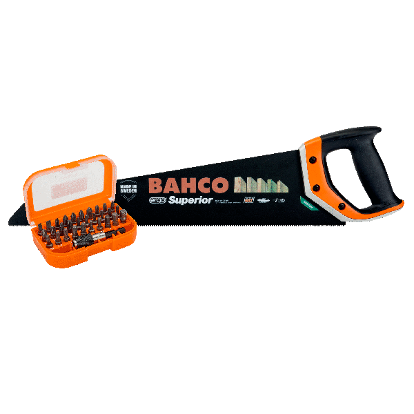 Bahco Superior™ Handzaag met 31- delig bitset - 2600-22-59/S31B