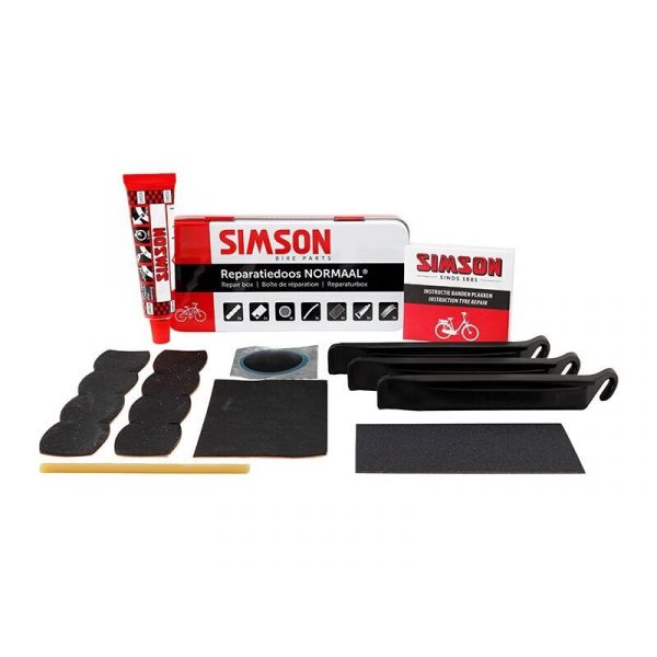 Simson Fiets reparatiedoos Normaal - 10-delig - 020004