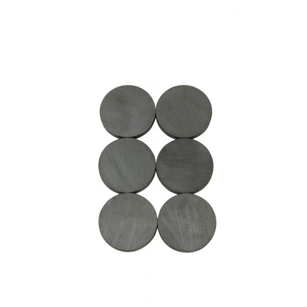 Benson 010783 Magneet - Ø25 mm - 6 stuks