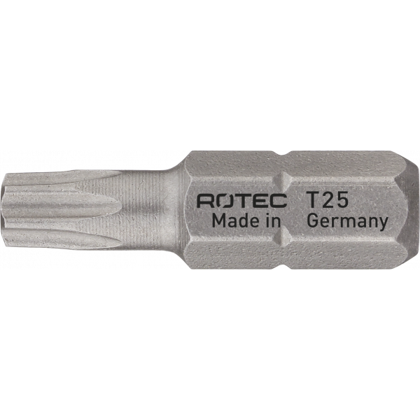 Rotec PRO Bit TX5 - 25 mm - TX (torx) - 2 stuks - 806.00052