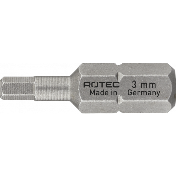 Rotec PRO Bit HEX 2 mm - 25 mm - HEX (inbus) - 2 stuks - 811.00202