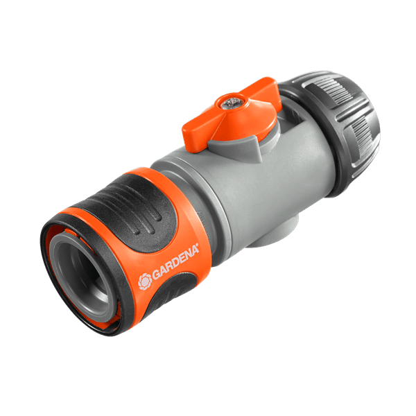 Gardena 942-50 Slangstuk met reguleerventiel voor 13 mm (1/2") en 15 mm (5/8") slangen