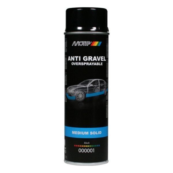 Motip Anti-steenslag spray - zwart - 500 ml - 000001