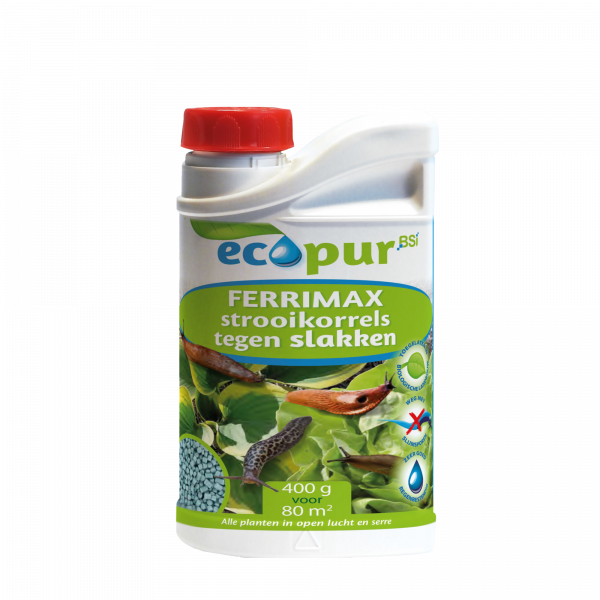 Ecopur Ferrimax tegen slakken - 400 gram / 80 m²  - 64330