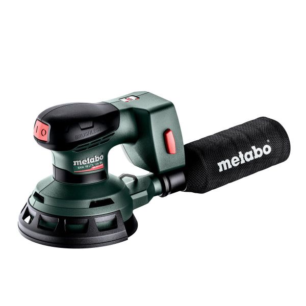 Metabo SXA 18 LTX 125 BL accu excentrische schuurmachine body - 18V - Ø125 mm - metabox 215 - 600146840