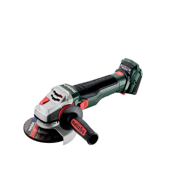 Metabo WB 18 LTX BL 15-125 QUICK accu haakse slijper body - 18V - Ø125 mm - koolborstelloos - metabox 165 L - 601730840