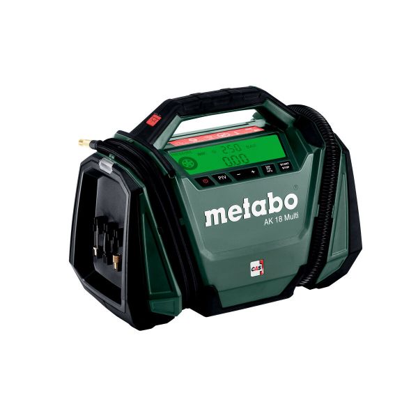 Metabo AK 18 MULTI accu compressor - 18V - max. 11 bar - 16 l/min - 600794850