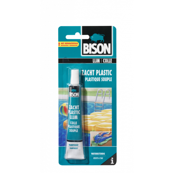 Bison Zacht plastic lijm - 25 ml - tube - 1307500