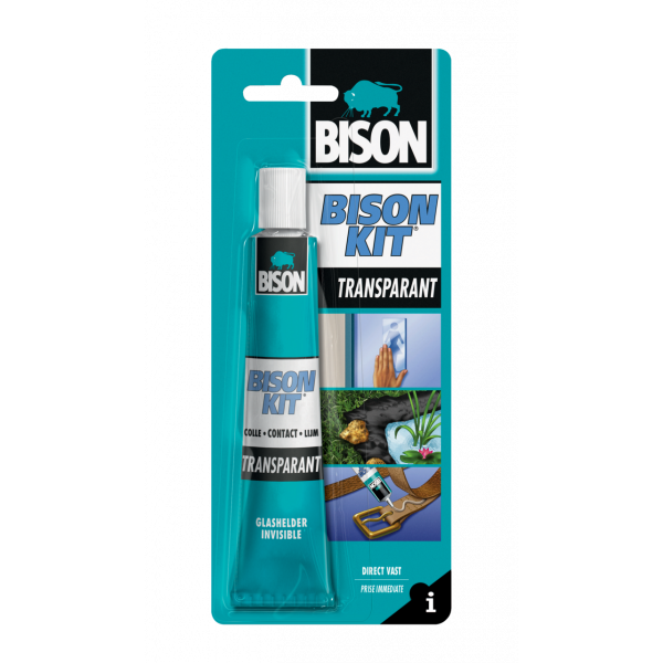 Bison KIT® contactlijm - transparant - 50 ml - tube - 6305948