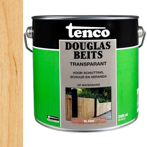 Tenco Douglas beits transparant - blank - 2,5 liter - 11070004