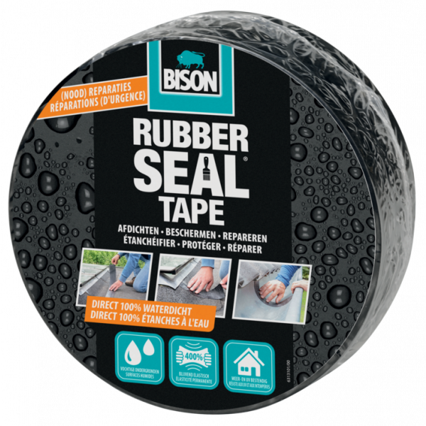 Bison Rubber Seal tape - 7,5 cm x 5 meter - 6313100