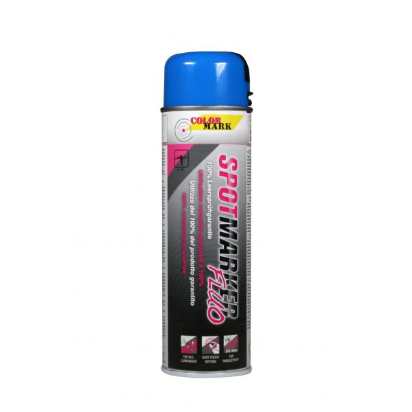 Colormark Spotmarker Fluo - fluor blauw - 500 ml - 201523