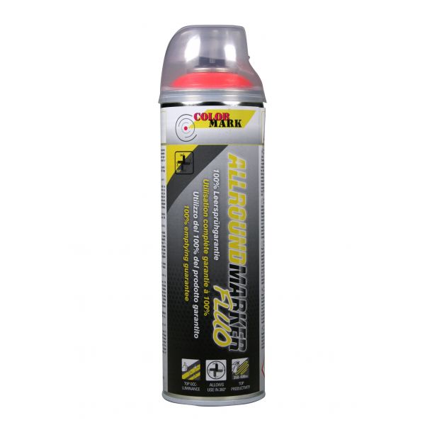 Colormark Spotmarker Allround Fluo - fluor rood - 500 ml - 201592