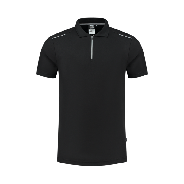 Tricorp 202703 Poloshirt accent - Black-Grey