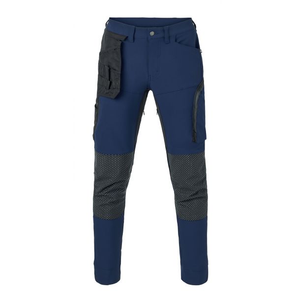 Havep 80605 REVOLVE Werkbroek - heren - blue shadow / zwart