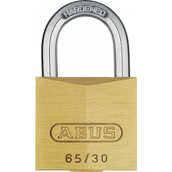 Abus 65/30 KD Hangslot messing - 02330