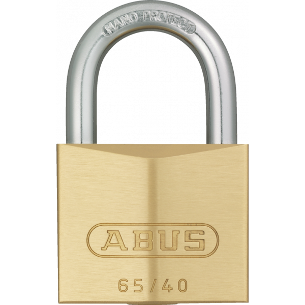 Abus 65/40 KD Hangslot messing - 02337