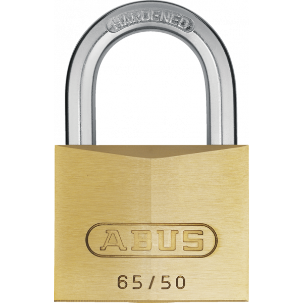 Abus 65/50 KD Hangslot messing - 02344