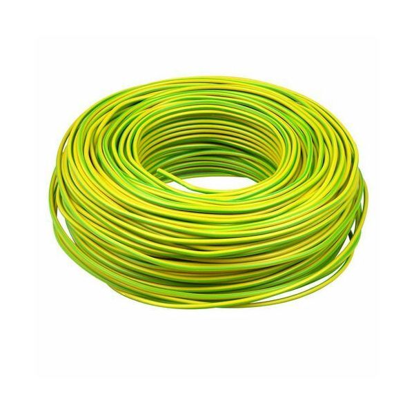 Donne VD draad 2.5 mm² aarde - groen/geel ECA - 100 meter