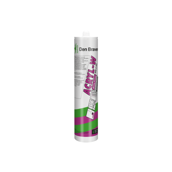 Zwaluw Acryl-W Acrylaatkit - wit - 310 ml