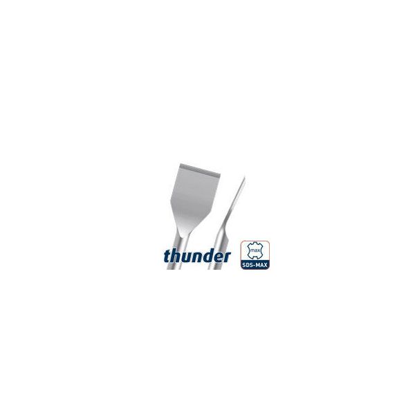 HEVU Spadebeitel gebogen Thunder SDS-max 50x380 mm - 215.1226