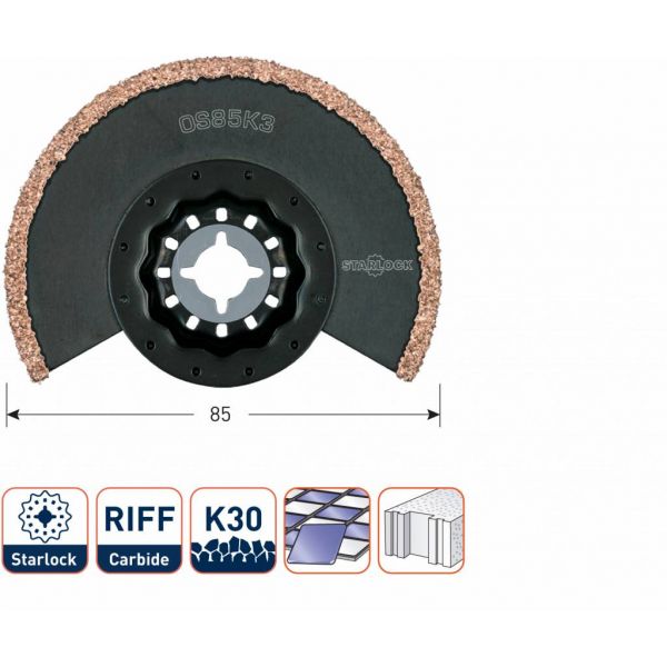 Rotec Segmentzaagblad OX 85K3 - starlock - 519.0270