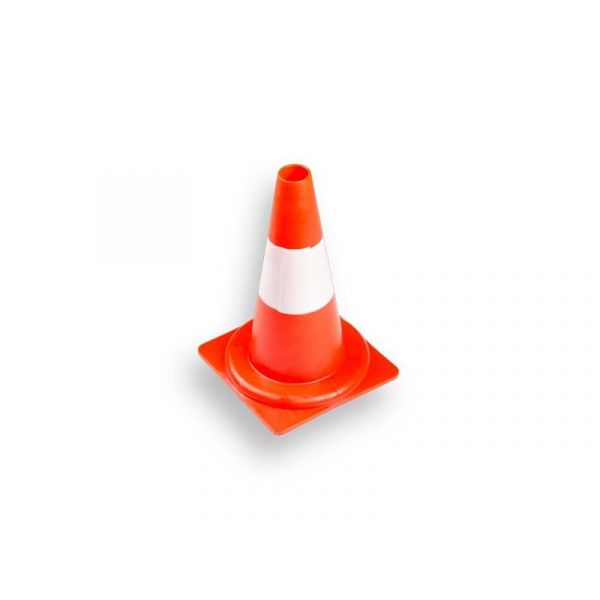 Pilon - verkeerskegel oranje / wit 32 - 50 cm - 998890 / 998894