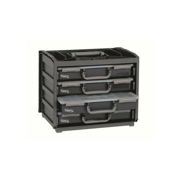 Raaco Handybox Silverline 4 vakkendozen - 139113