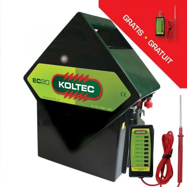 Koltec EC20 Batterij schrikdraadapparaat - 160-81023